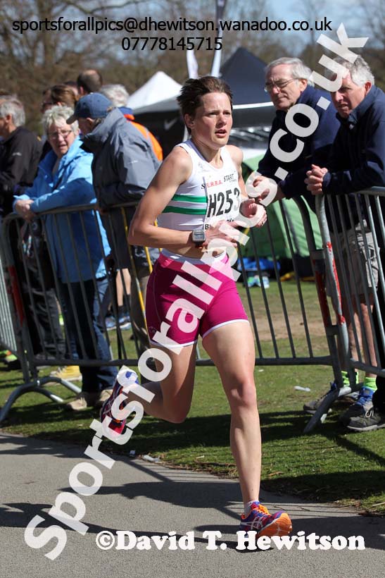 Womens 6 stage relay, Enlgish National 12 and 6 Stage Road Relays. Photo: David T. Hewitson/Sports for All Pics